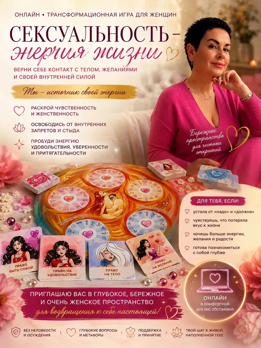 Трансформационная игра Сексуальность — энергия жизни
